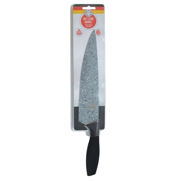 N&oacute;ż szefa kuchni KonigHOFFER Grey Stone Marble 20 cm