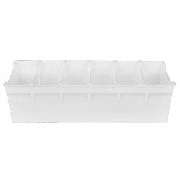 Organizer na przyprawy Primpol 30 x 13,4 x 8 cm biały