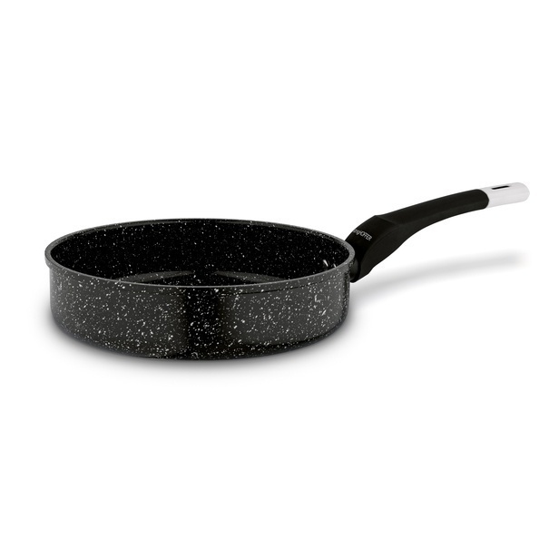 Patelnia ceramiczna głęboka z pokrywką Konighoffer Kingstone II 24 x 6,5 cm na indukcję