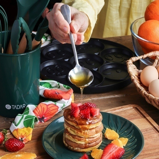 Patelnia granitowa do pancakes i plack&oacute;w Konighoffer 26,5 cm