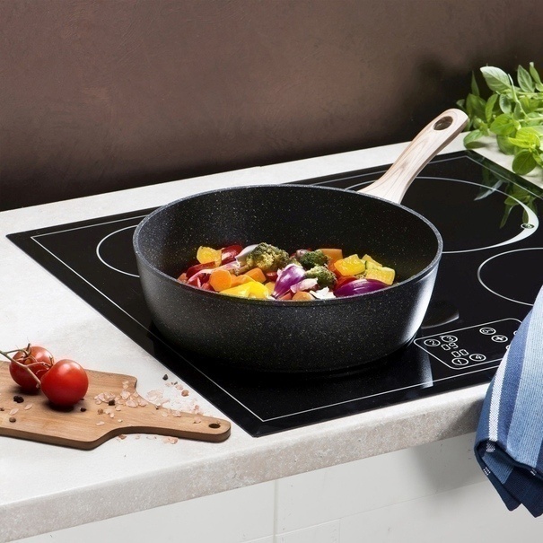 Patelnia granitowa głęboka KonigHOFFER Pescado 20 cm