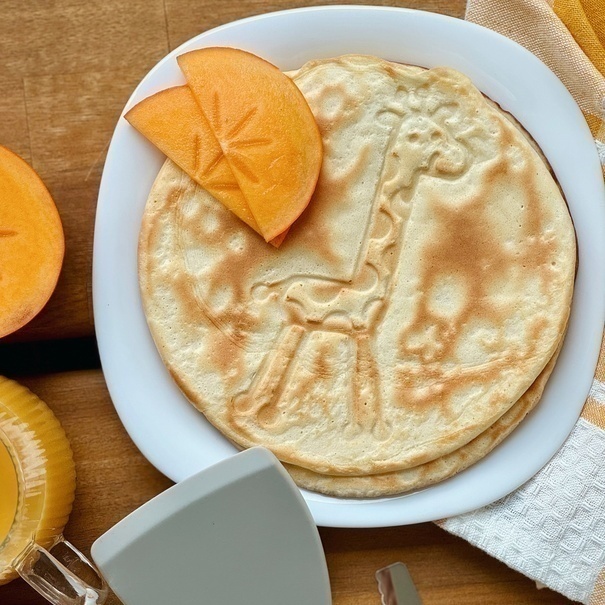 Patelnia na indukcję do naleśnik&oacute;w i plack&oacute;w Konighoffer Żyrafa 18 cm