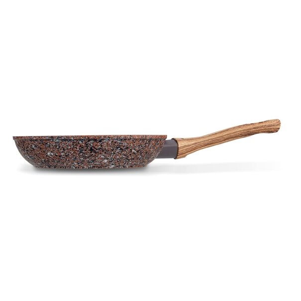 Patelnia na indukcję granitowa Konighoffer Brown Rock 20 cm