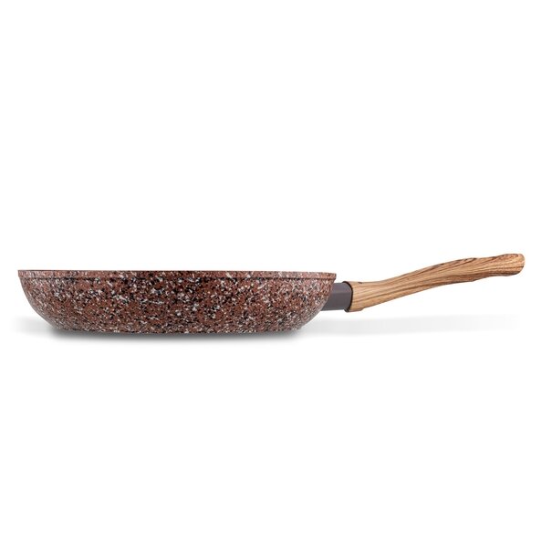Patelnia na indukcję granitowa Konighoffer Brown Rock 28 cm