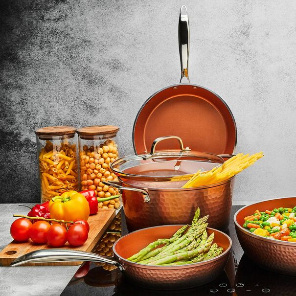 Patelnia non-stick Starke Pro Glossy Copper 20 cm indukcja