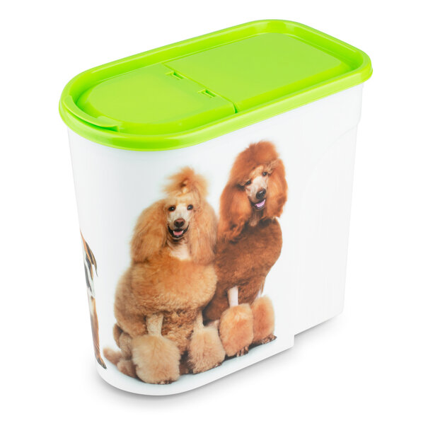 Pojemnik na karmę dla psa lub kota Hega Pet 5,7 l mix wzor&oacute;w