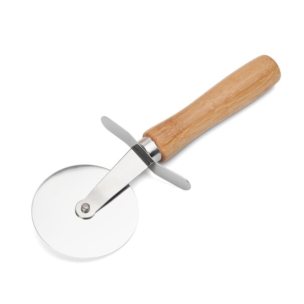 Radełko i deska do pizzy bambusowa Tadar 33 x 1,5 cm