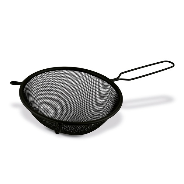Sitko kuchenne z rączką Konighoffer Dark 20 cm czarne