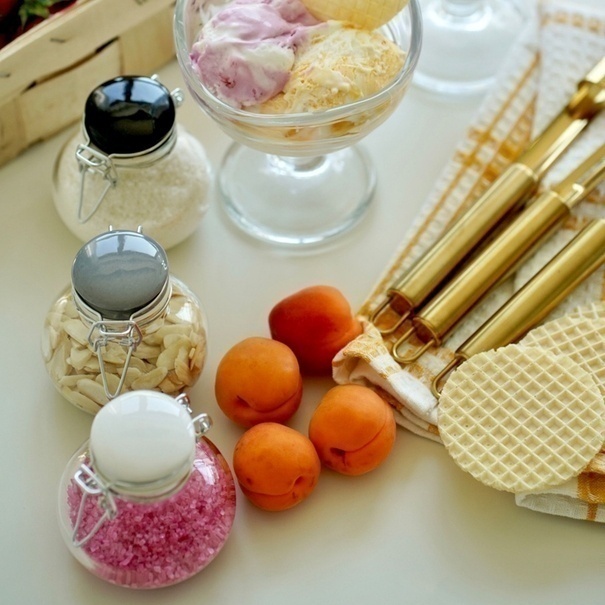 Słoik z klipsem i ceramiczną pokrywką Tadar 150 ml mix kolor&oacute;w