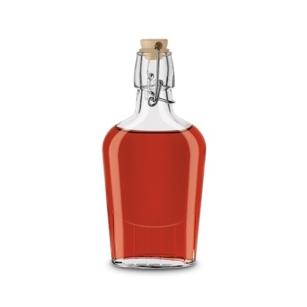 Szklana butelka z klipsem Tadar 240 ml
