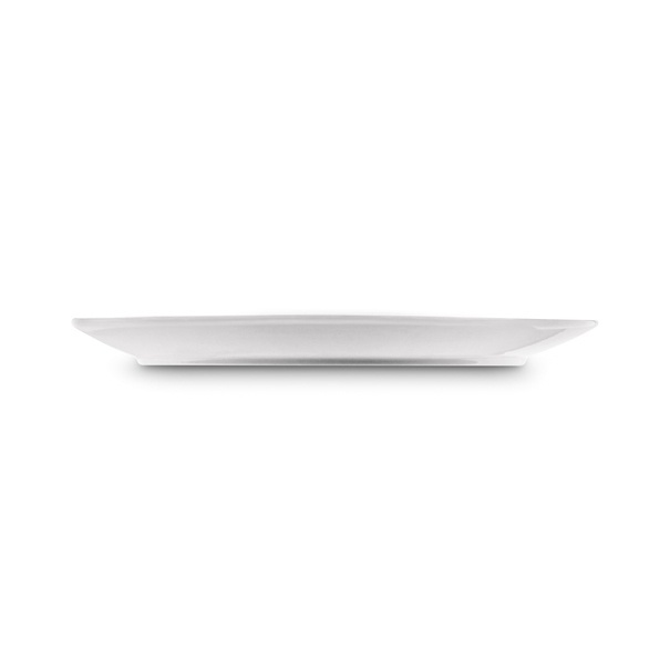 Talerz porcelanowy Tadar Serce 25 x 26 x 2 cm biały