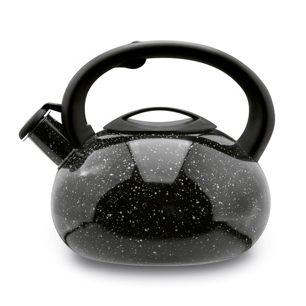 Czajnik nierdzewny Tadar Vita 2,5 l czarny marble
