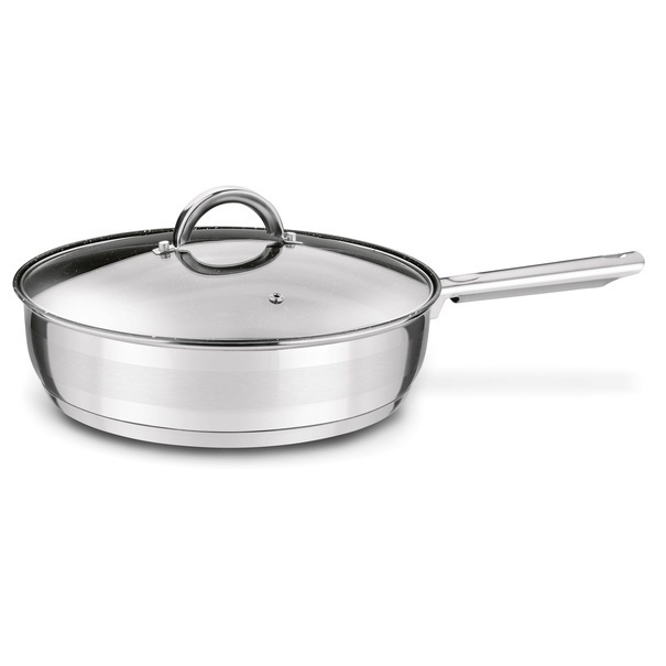 Komplet garnk&oacute;w nierdzewnych z patelnią non stick Tadar Roger 12 element&oacute;w