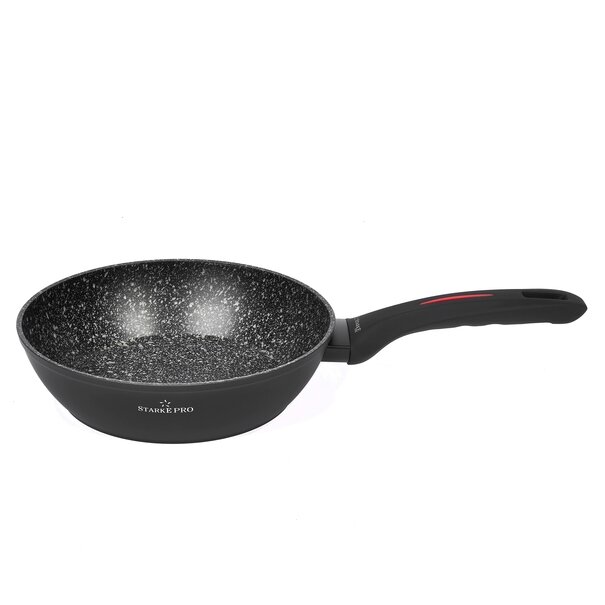 Patelnia granitowa głęboka Starke Pro Piccante 23,5 x 6,5 cm indukcja