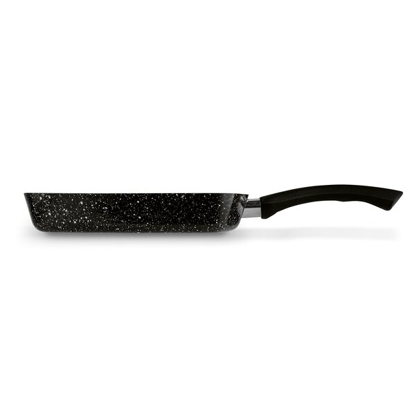 Patelnia grillowa marmurkowa Tadar Marmara Black 26 cm bez indukcji