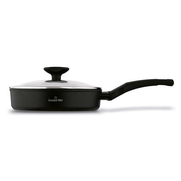 Patelnia indukcyjna non-stick z pokrywką Starke Pro Dante 24 cm