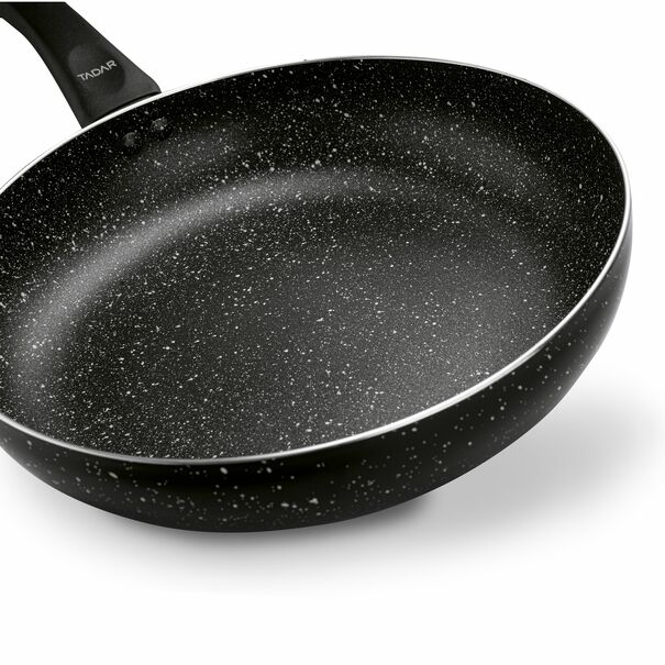 Patelnia marmurkowa non-stick Tadar Marmara Black 28 cm indukcja