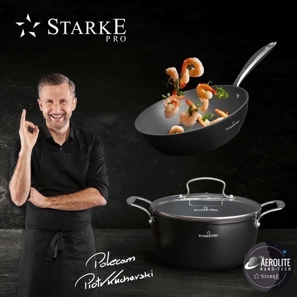 Patelnia na indukcję non-stick Starke Pro Tarry 19,5 cm