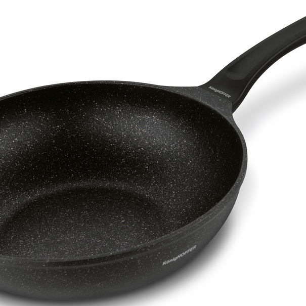 Patelnia WOK marmurkowa na indukcję Konighoffer Kenji 30 cm