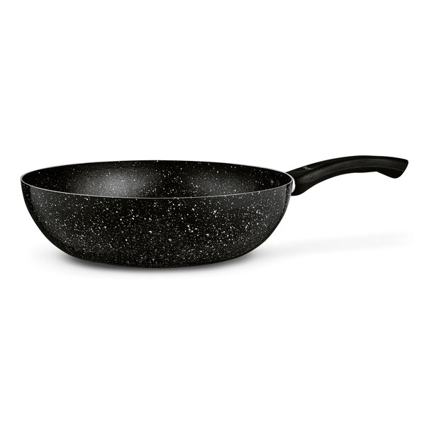 Patelnia WOK na indukcję Tadar Marmara Black 30 x 8,5 cm