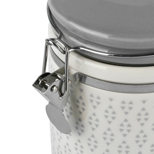 Pojemnik ceramiczny z klipsem Tadar Tr&oacute;jkąt 700 ml