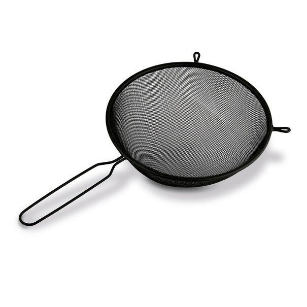 Sitko kuchenne z rączką Konighoffer Dark 20 cm czarne