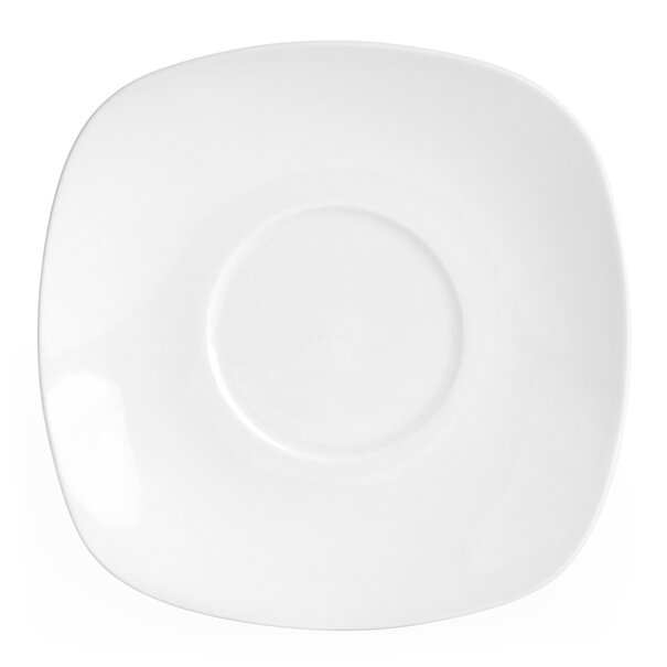 Filiżanki do kawy porcelanowe ze spodkami Tadar 24 elementy białe