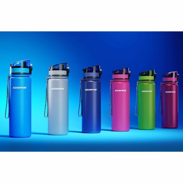 Butelka filtrująca Aquaphor City 0,5 l granatowa