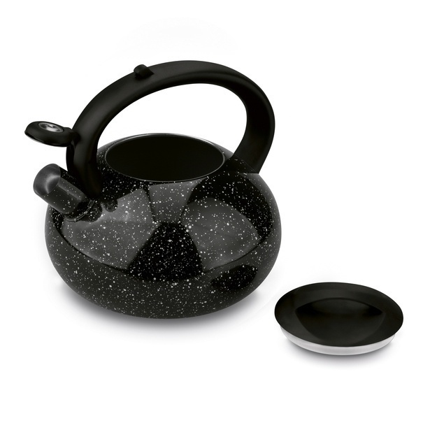 Czajnik nierdzewny Tadar Vita 2,5 l czarny marble