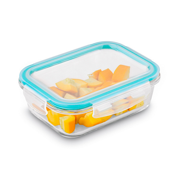 Komplet 3 szklanych pojemnik&oacute;w na żywność Konighoffer Largo 350 ml 600 ml 1000 ml