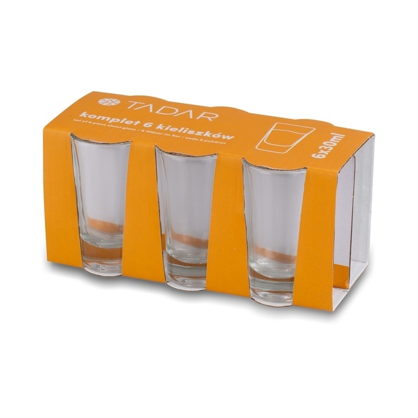 Komplet 6 kieliszk&oacute;w Tadar Ian 30 ml