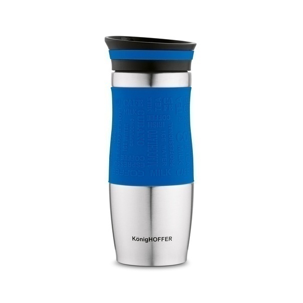 Kubek termiczny Konighoffer Loara 400 ml niebieski