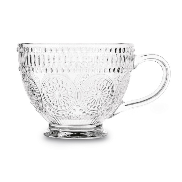 Kubki szklane filiżanki Tadar Laura 400 ml 6 sztuk