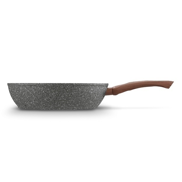 Patelnia granitowa głęboka z pokrywką Konighoffer Venga 28 x 7 cm indukcja