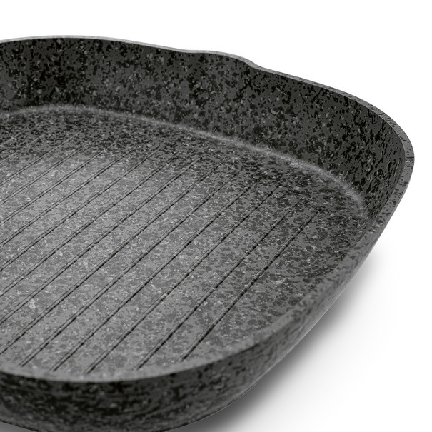 Patelnia grillowa granitowa Konighoffer Venga 28 cm