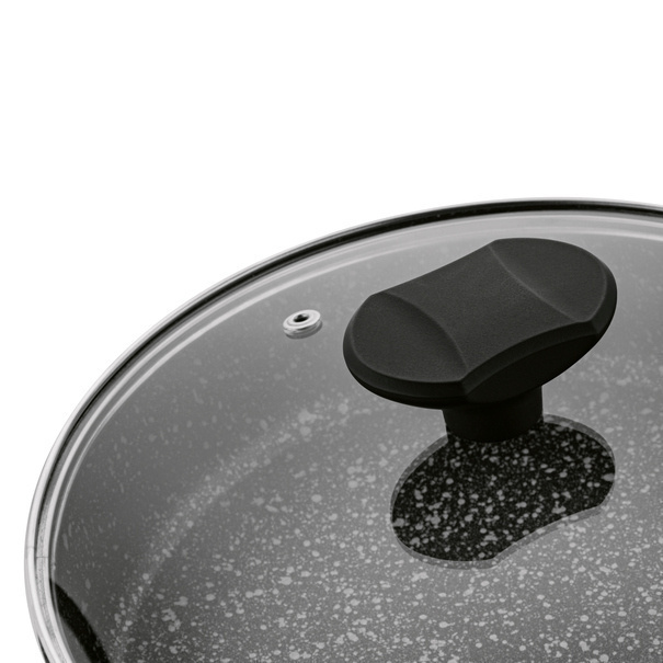 Patelnia indukcyjna non-stick z pokrywką Starke Pro Dante 28 cm