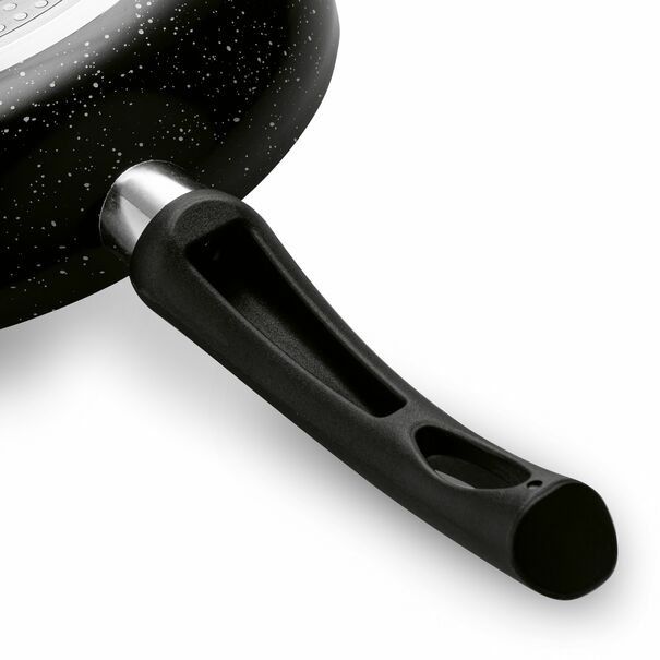 Patelnia marmurkowa non-stick Tadar Marmara Black 28 cm indukcja