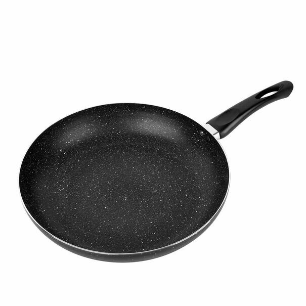 Patelnia marmurkowa non-stick Tadar Marmara Black 30 cm indukcja