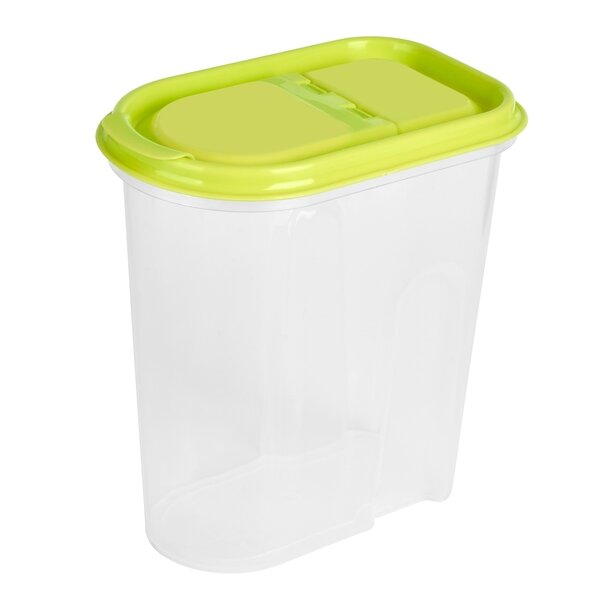 Pojemnik na produkty sypkie Hega Easyopen Niza 2 l mix kolor&oacute;w