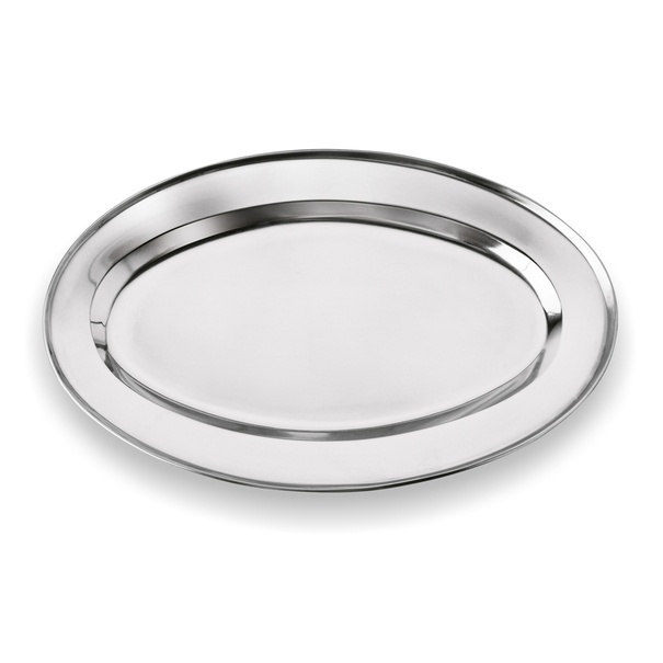 P&oacute;łmisek metalowy Tadar 35 cm owalny