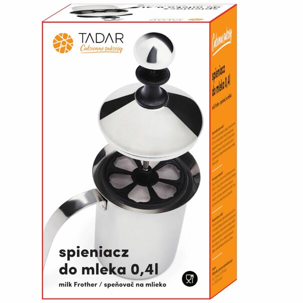 Spieniacz do mleka ręczny Tadar Kulka 0,4 l