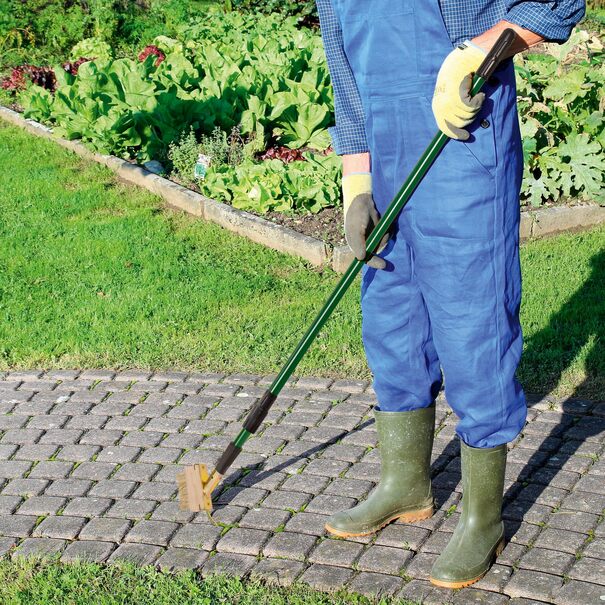 Szczotki do usuwania chwast&oacute;w z kostki brukowej Tadar Weed 2 sztuki
