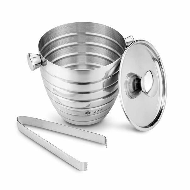Wiaderko do lodu ze szczypcami Tadar Nuuk 1,5 l