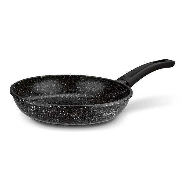 Zestaw 3 patelni marmurowych Starke Pro Chelsea 20 cm 24 cm 28 cm i 5 miarek kuchennych