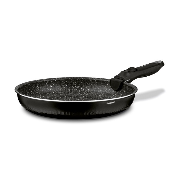 Zestaw 3 patelni z powłoką marmurową i odpinaną rączką Konighoffer Handy 20 cm 24 cm 28 cm