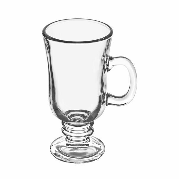 Zestaw 6 szklanek Tadar Irish 240 ml i 6 łyżeczek koktajlowych