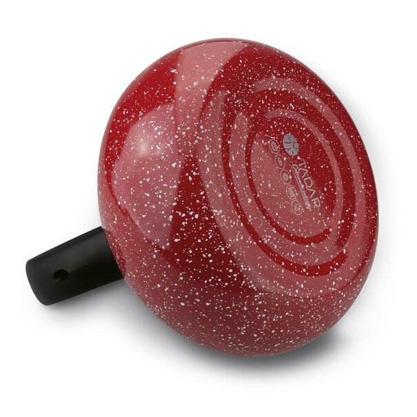 Czajnik nierdzewny Tadar Vita 2,5 l czerwony marble