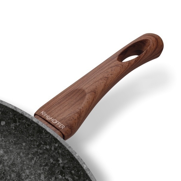 Patelnia granitowa Konighoffer Venga 30 cm indukcja