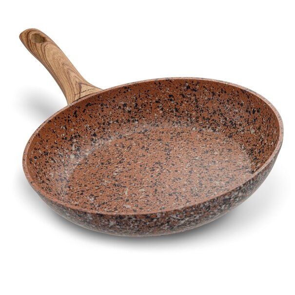 Patelnia na indukcję granitowa Konighoffer Brown Rock 20 cm
