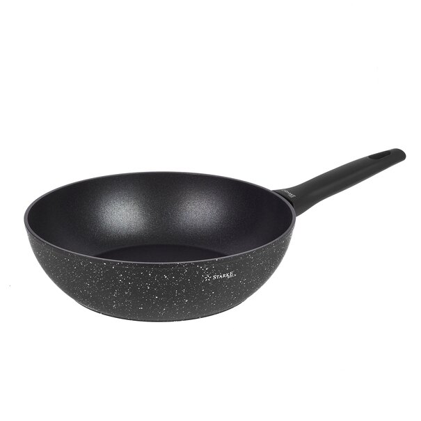 Patelnia WOK z pokrywką non-stick na indukcję Starke Pro Sirius 28 cm